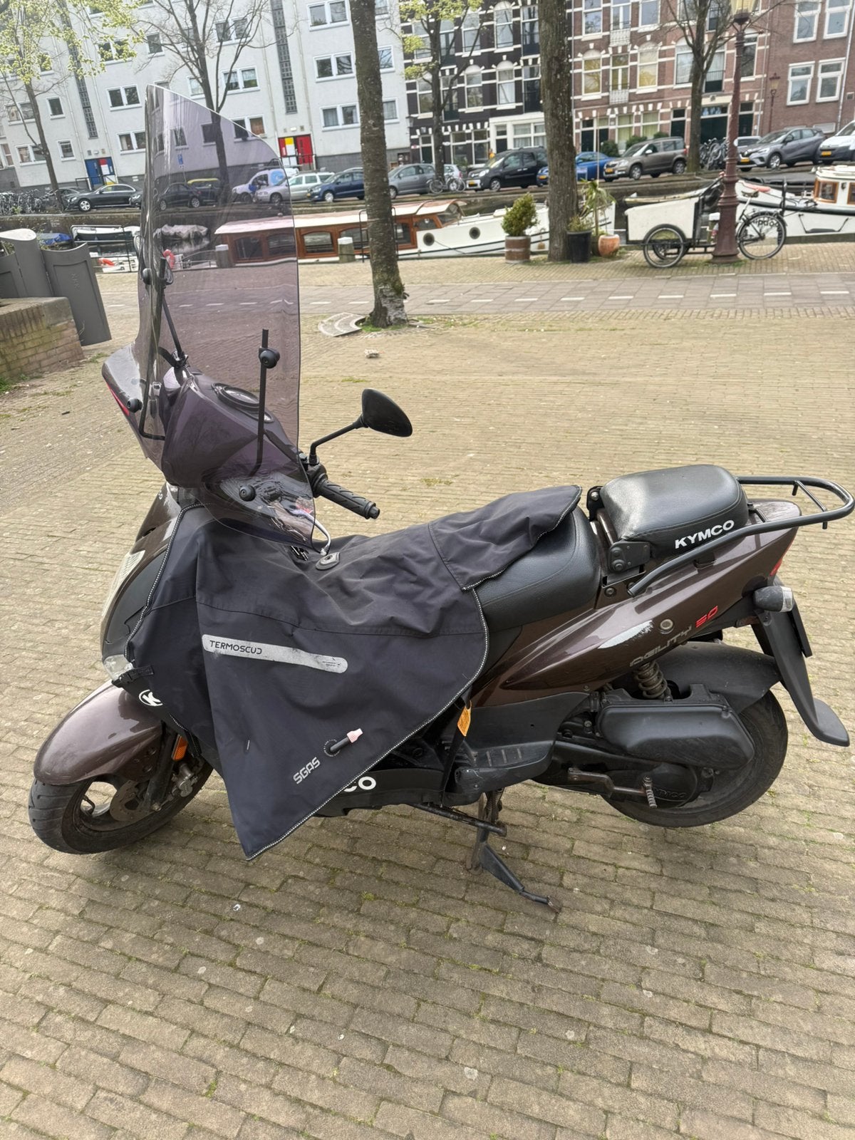 Kymco agility snorfiets uit 2015. 9650 kilometer., Ophalen, Gebruikt, Benzine, Agility