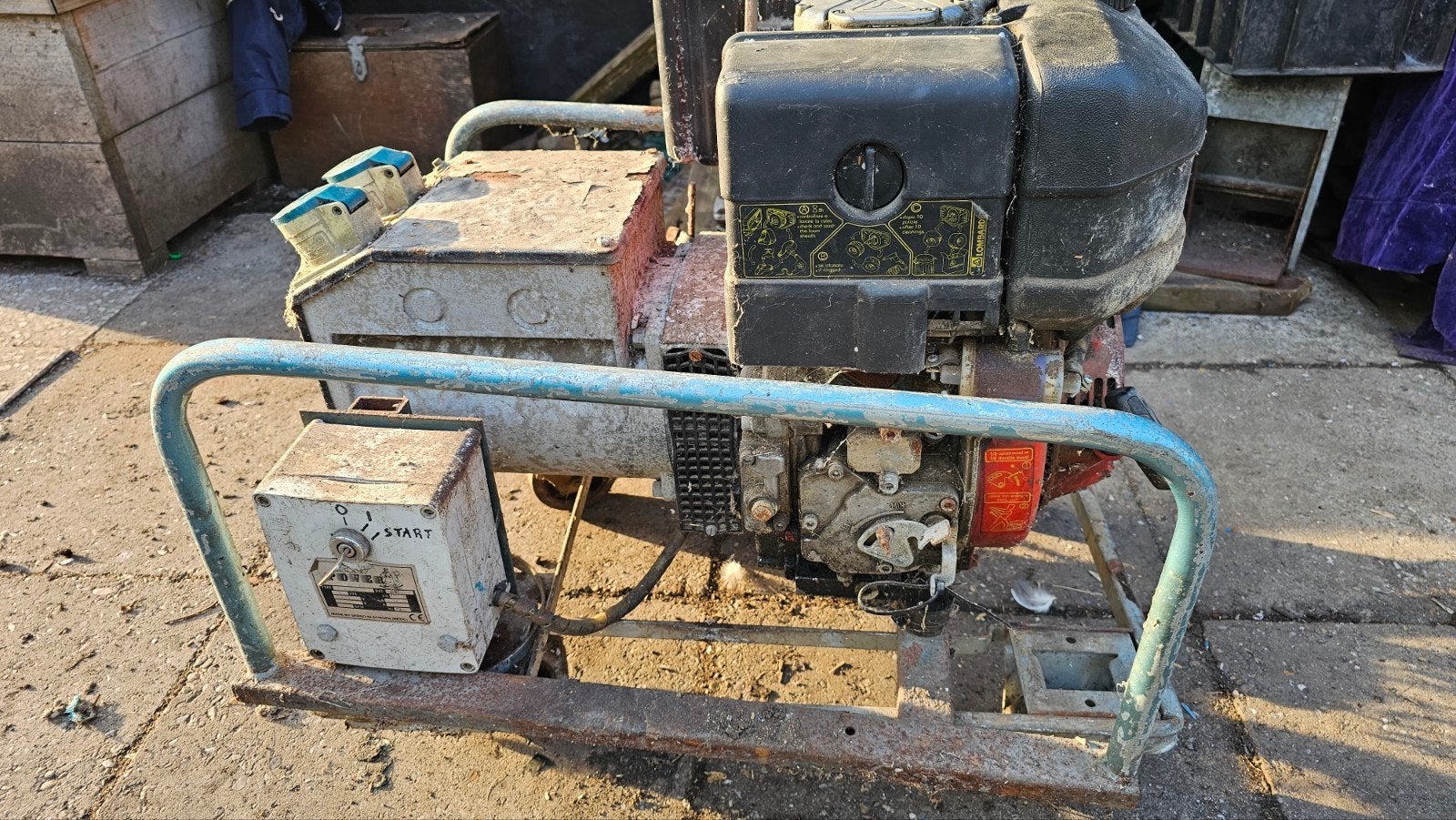 Lombardini motor , Diesel, Ophalen