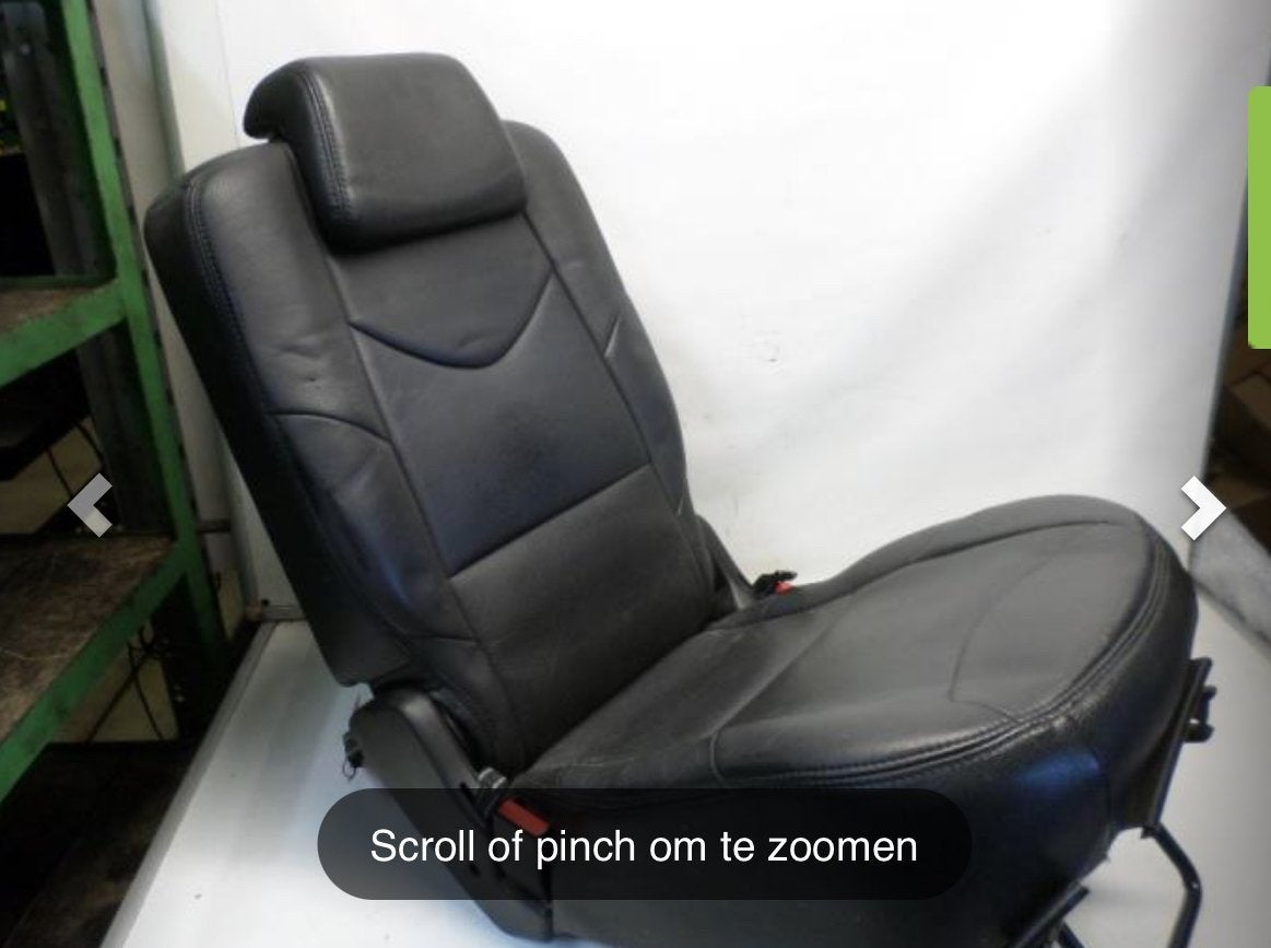 2 Stuks Lederen Autostoel Extra 6 7 Zitter Peugeot 308 sw, Auto-onderdelen, Ophalen of Verzenden, Gebruikt, Universele onderdelen