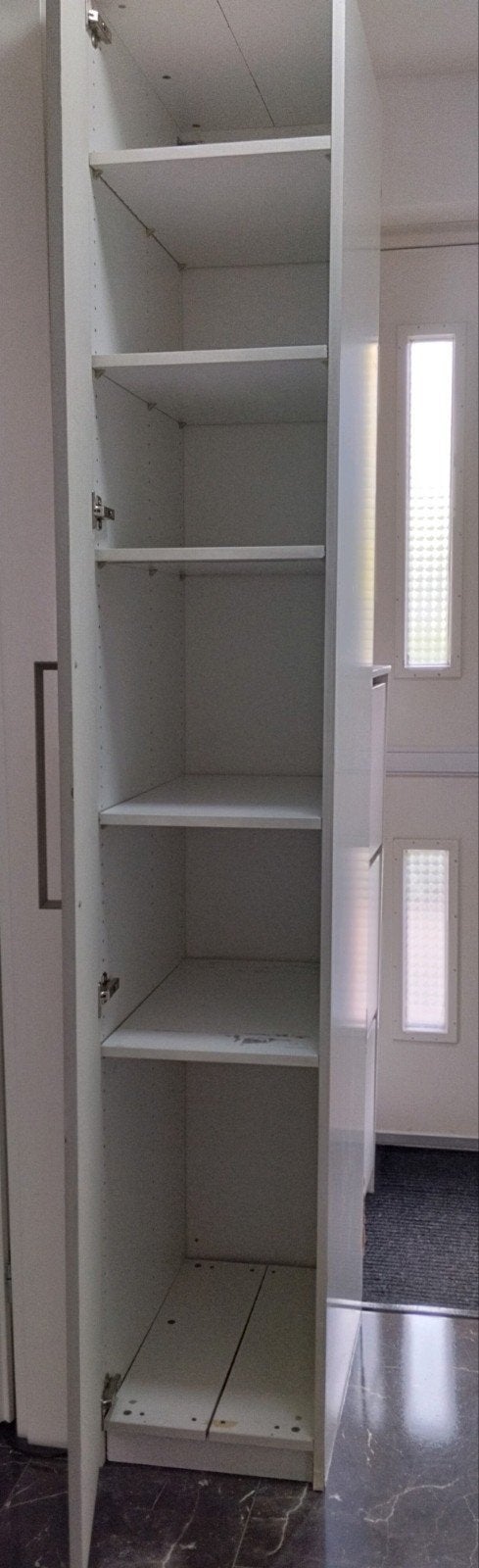 IKEA Pax hoogglans kledingkast smal, Ophalen, Minder dan 50 cm, 200 cm of meer, Zo goed als nieuw