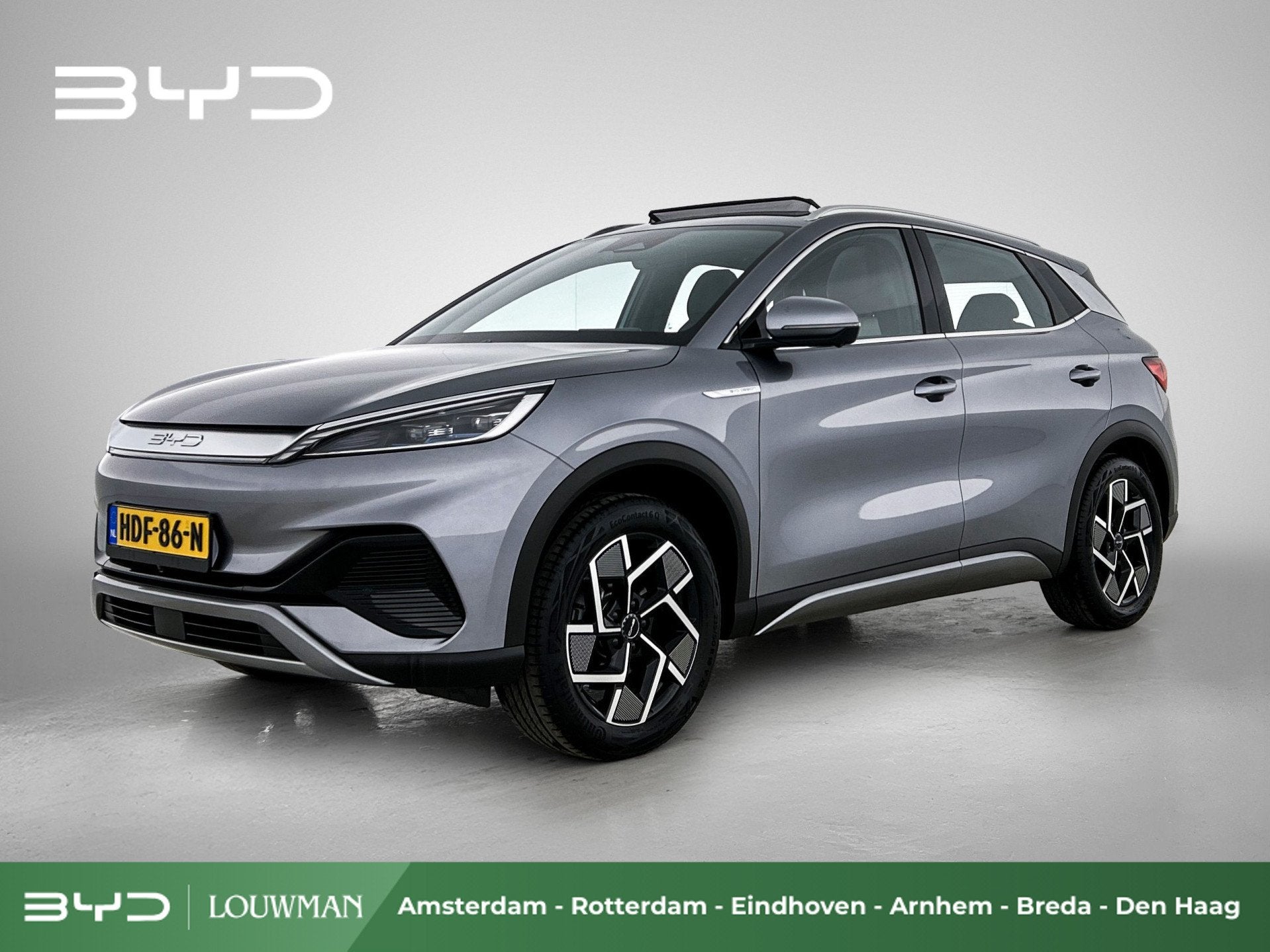 BYD ATTO 3 Comfort 60 kWh | Origineel NL | 420 KM WLTP | 18", Auto's, Gebruikt, Automatische klimaatregeling, 204 pk, Blauw