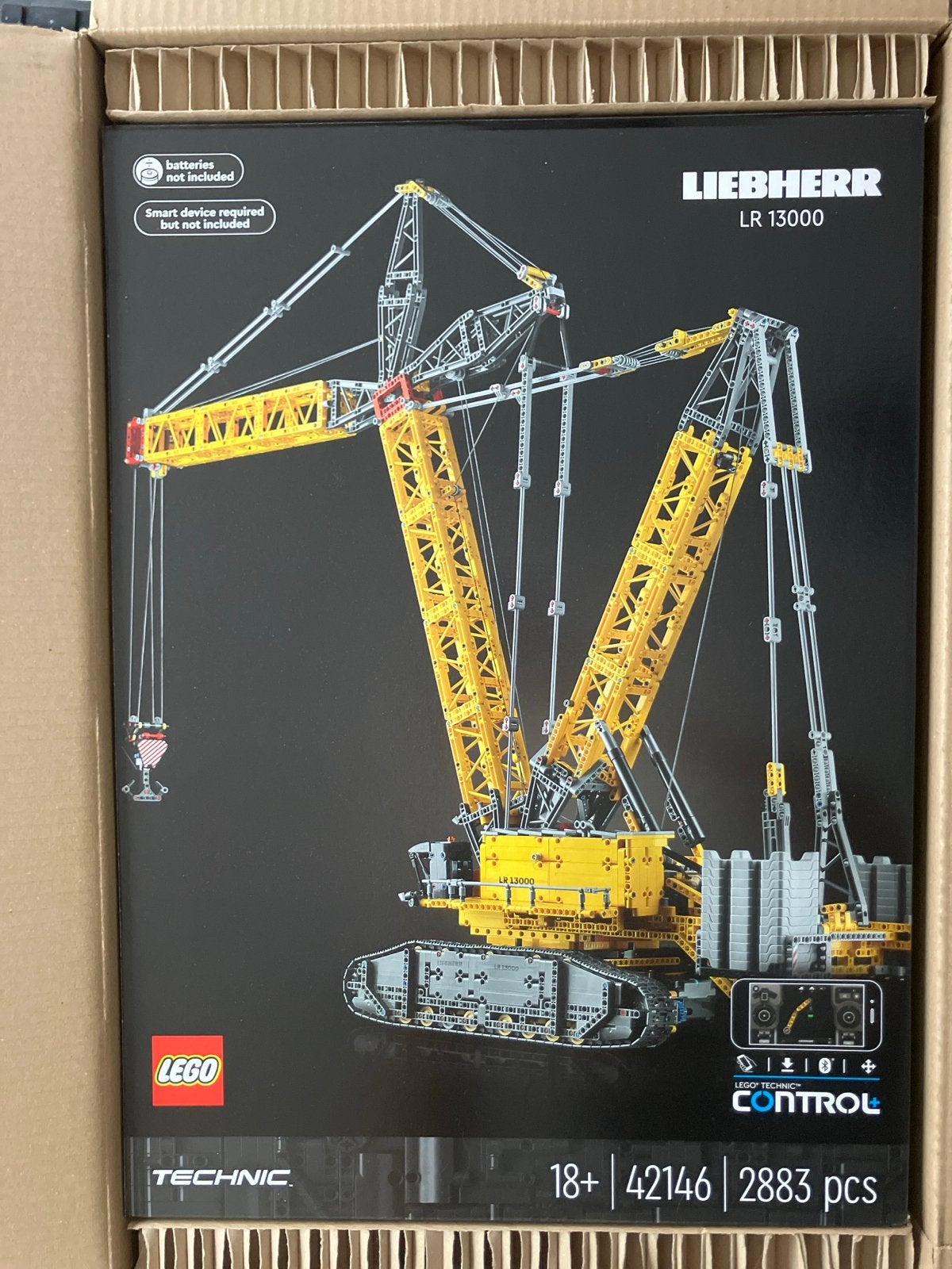 Nieuw in ongeopende doos: LEGO Technic Liebherr LR 13000, Lego, Nieuw, Ophalen of Verzenden, Technic