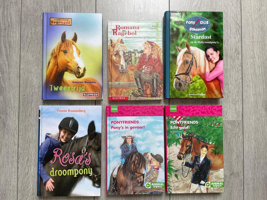 Ponyboeken collectie: 6 boeken over paarden en pony's, Ophalen of Verzenden, Zo goed als nieuw, Fictie