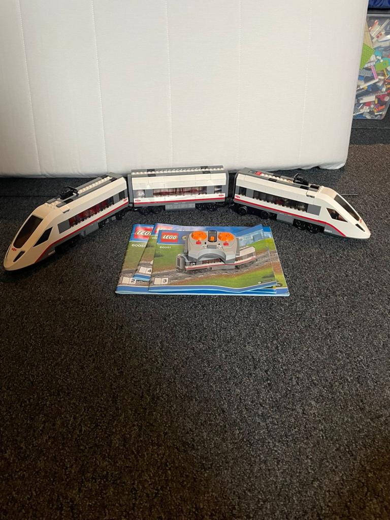 Lego City Trein 60051 met extra rails en accessoires, Ophalen, Lego, Compleet, Complete set