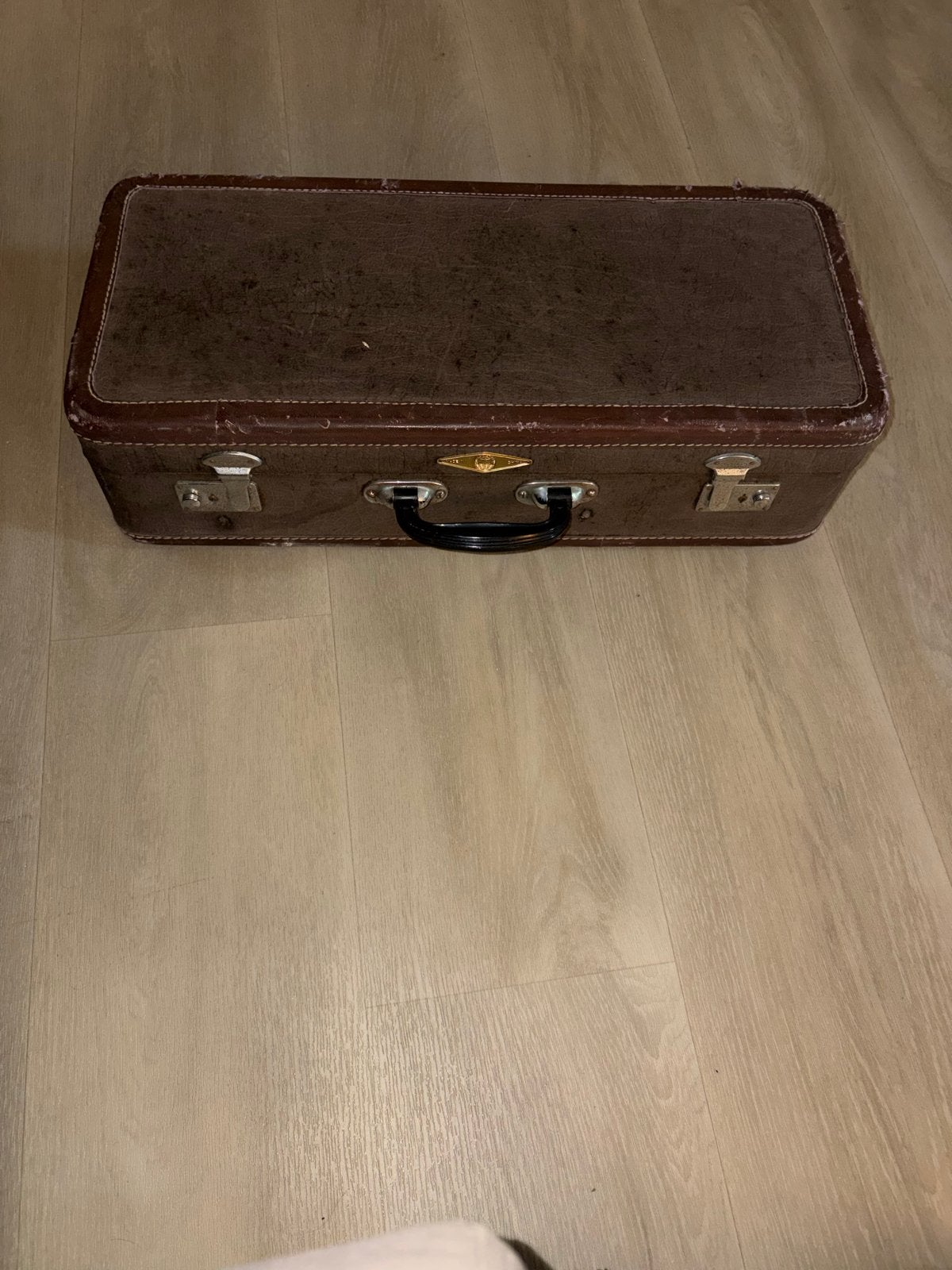 Trompet met koffer -, Ophalen of Verzenden, Gebruikt, Bes-trompet, Met koffer