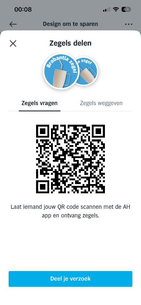 AH brabantia zegels, Verzamelen, Supermarktacties, Albert Heijn, Ophalen of Verzenden