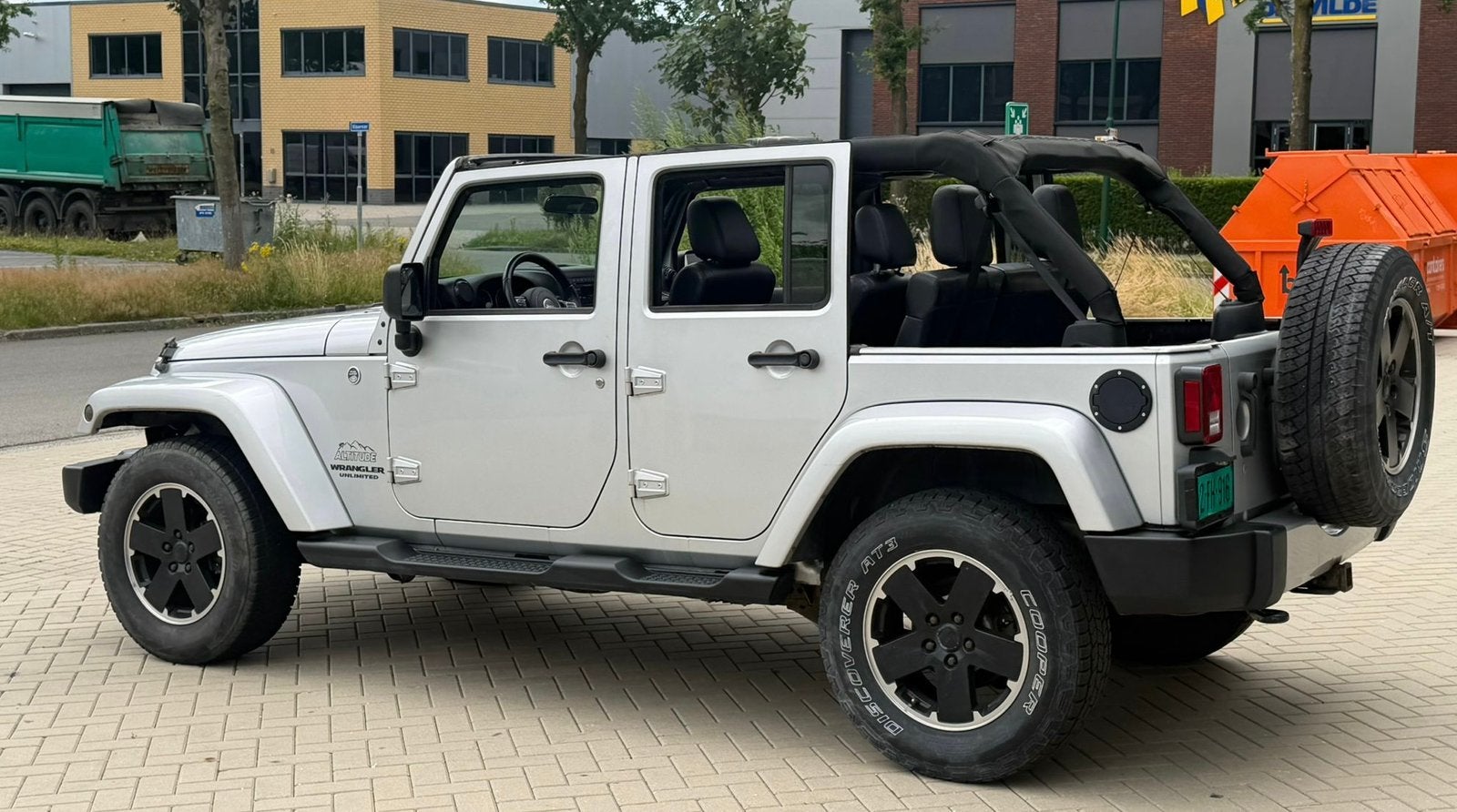 ‼️JEEP WRANGLER JK 3.6 V6 284PK SAHARA BJ2012 YOUNGTIMER‼️, Auto's, Jeep, Euro 5, Zwart, 2000 kg, Leder