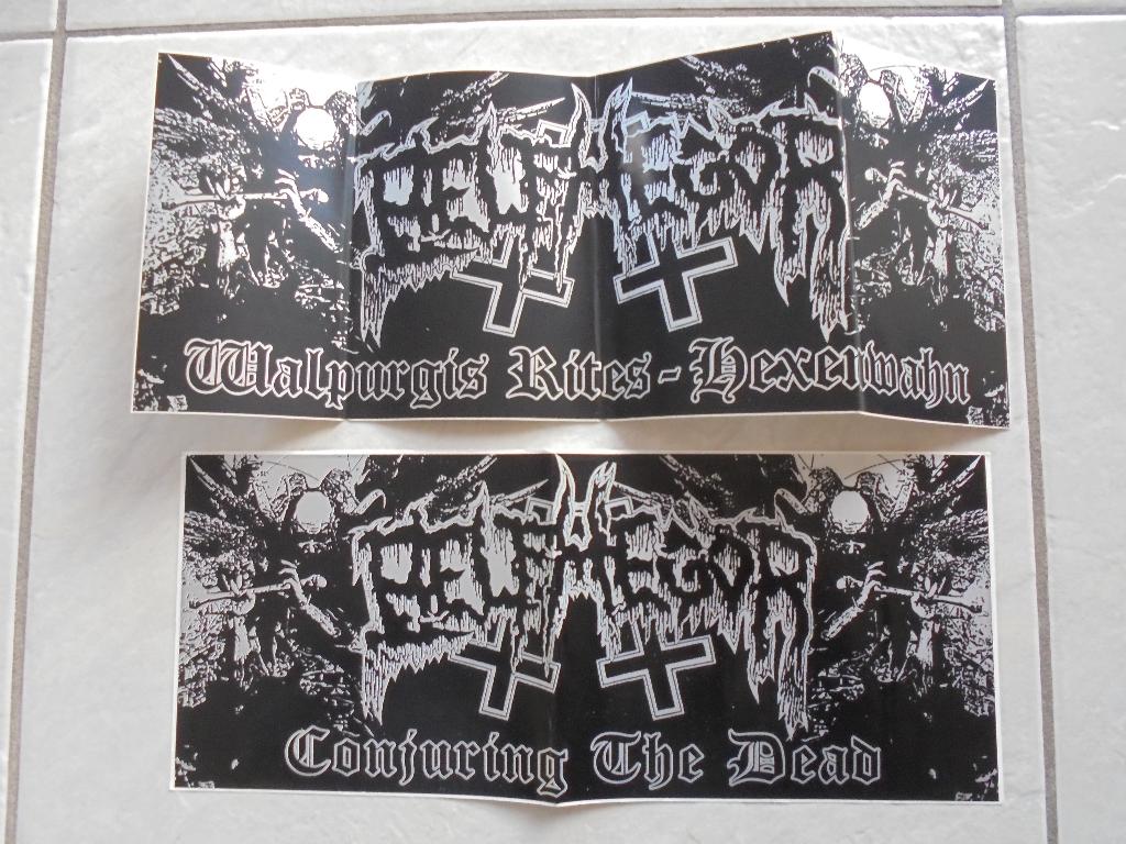BELPHEGOR stickers, Ophalen of Verzenden, Nieuw, Overige typen