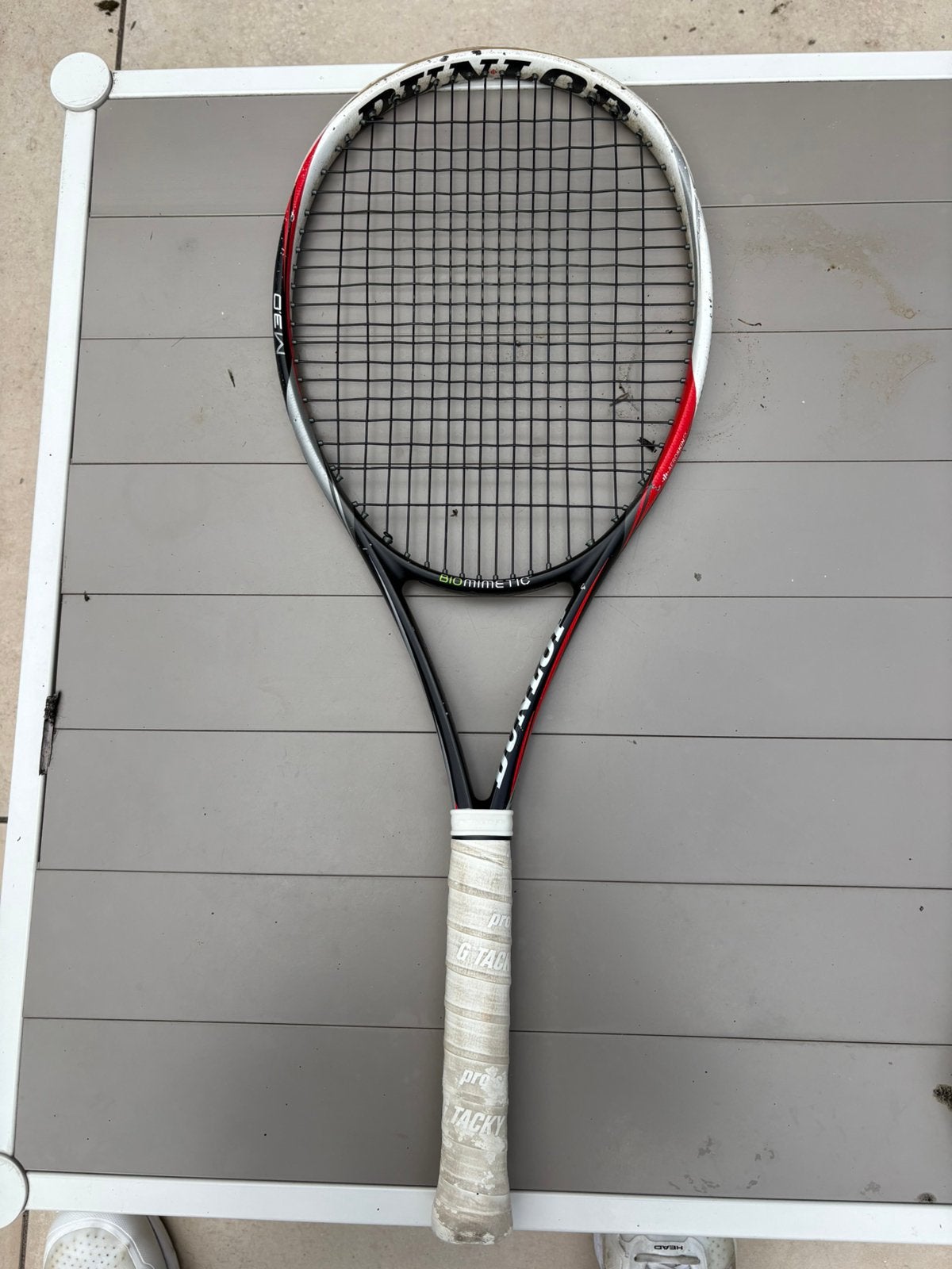 Dunlop Tennisracket biomimetic M 3.0, Ophalen of Verzenden, Gebruikt, Racket, Dunlop