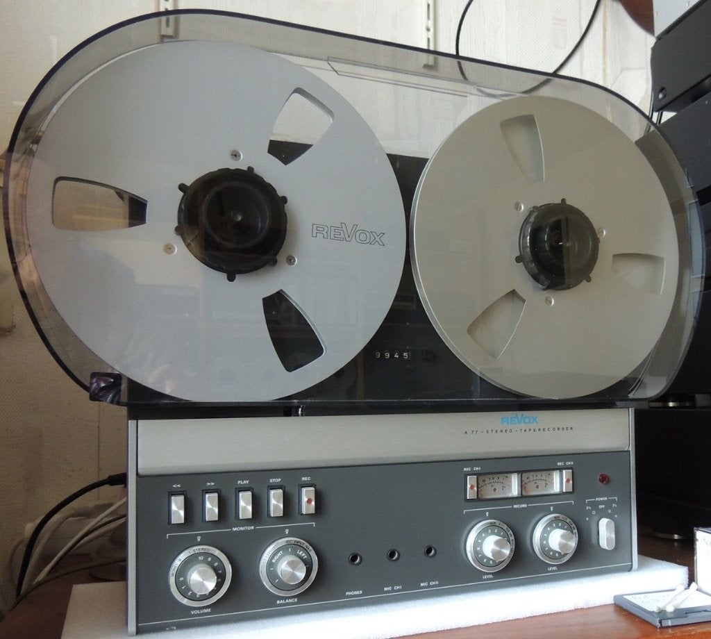 Revox A77 MK 4 Bandrecorder, Ophalen, Bandrecorder, Met stofkap