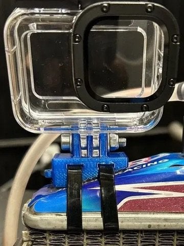 GoPro houder voor Rotax Max radiator | Kart camera mount, Ophalen of Verzenden, Zo goed als nieuw, GoPro