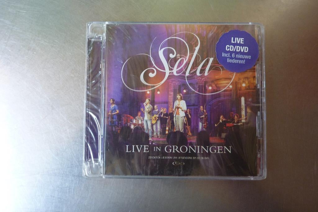Sela - Live In Groningen NIEUW, Ophalen of Verzenden, Nieuw in verpakking, Pop of Rock