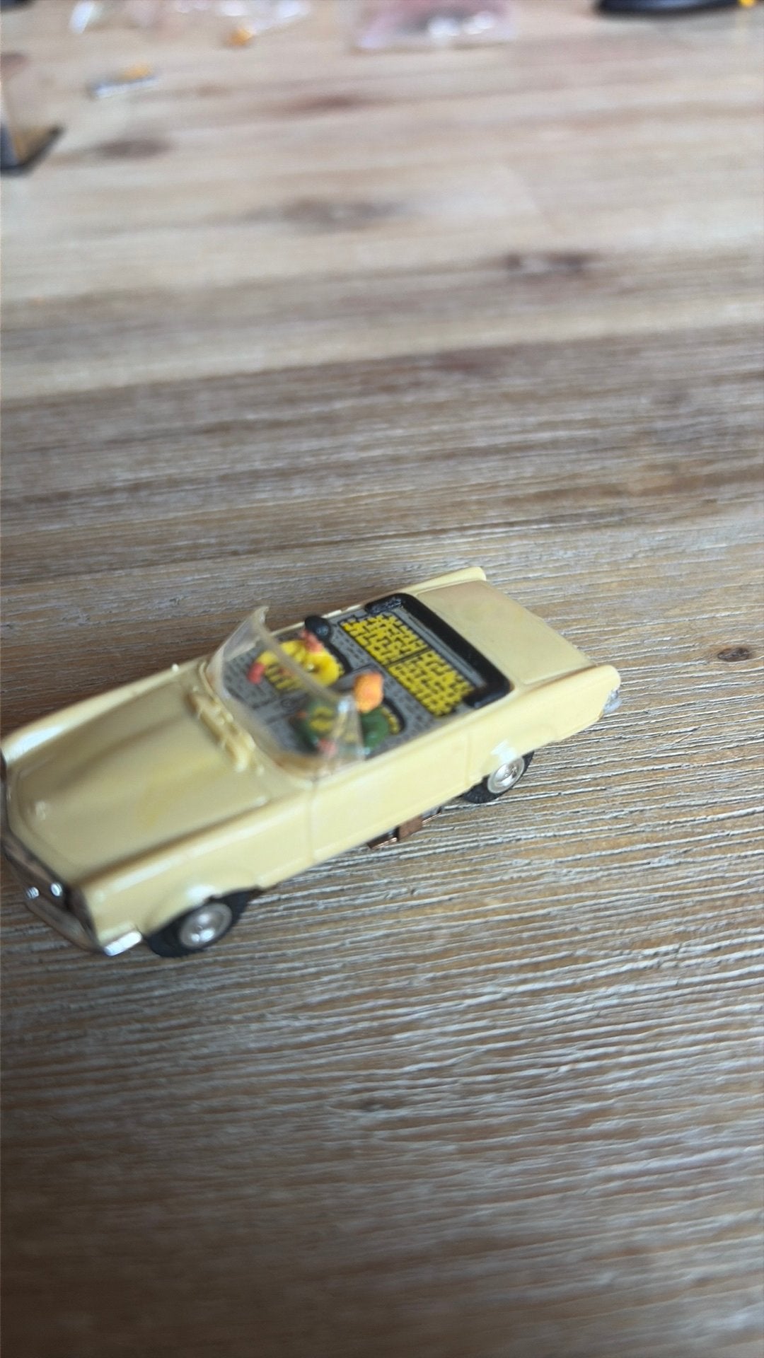 Vintage Faller AMS 4852 Mercedes 230 SL Cabriolet jaren 60, Ophalen of Verzenden, Zo goed als nieuw, Auto
