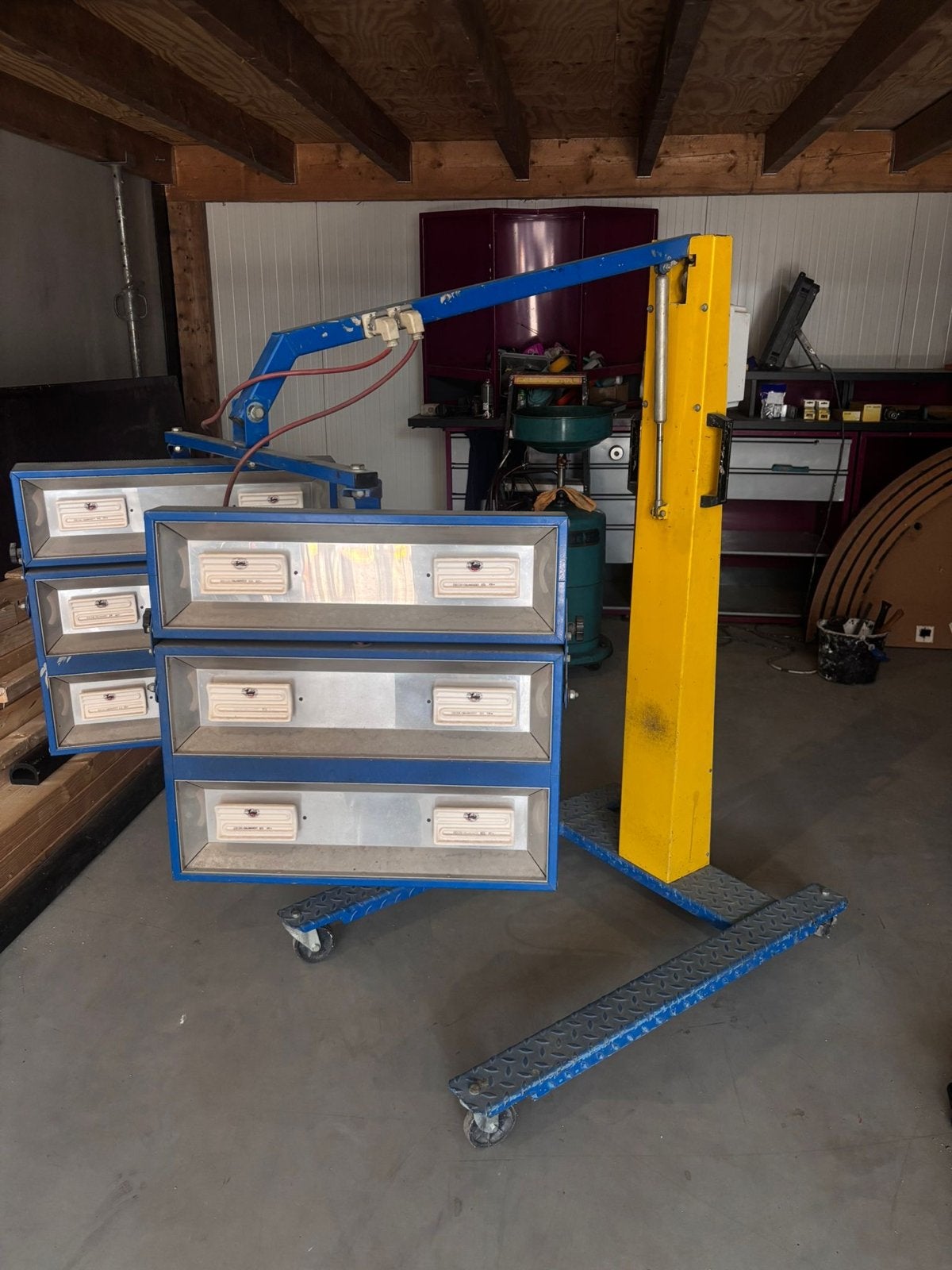 Rowit Spuitcabine Infrarood Drooglamp, Lak, Coatings Etc., Ophalen, Zo goed als nieuw