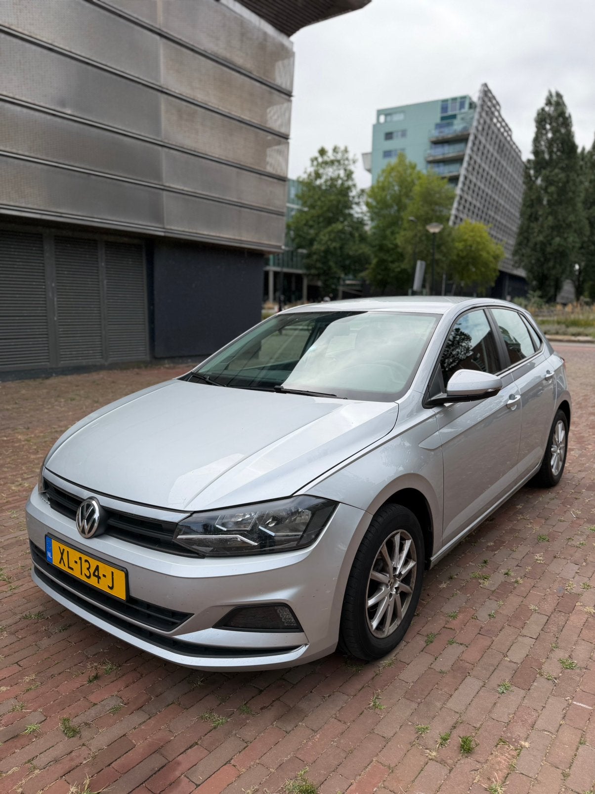 Volkswagen Polo 1.0 2018 Airco 5-deurs, Auto's, 1005 kg, Handgeschakeld, Particulier, 3 cilinders