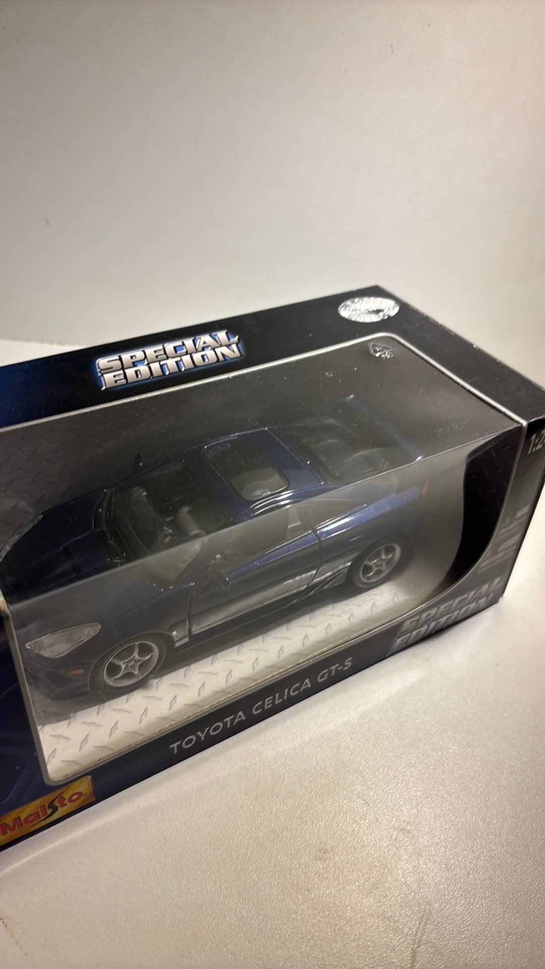 Toyota celica gt-s maisto 1.24, Hobby en Vrije tijd, Maisto, A, Ophalen of Verzenden, W