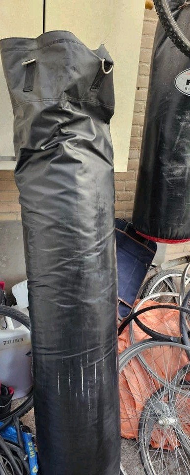 Zware kwaliteit kickbokszak - 180 cm lang, Sport en Fitness, Vechtsporten en Zelfverdediging, Ophalen, Zo goed als nieuw, Vechtsportmateriaal