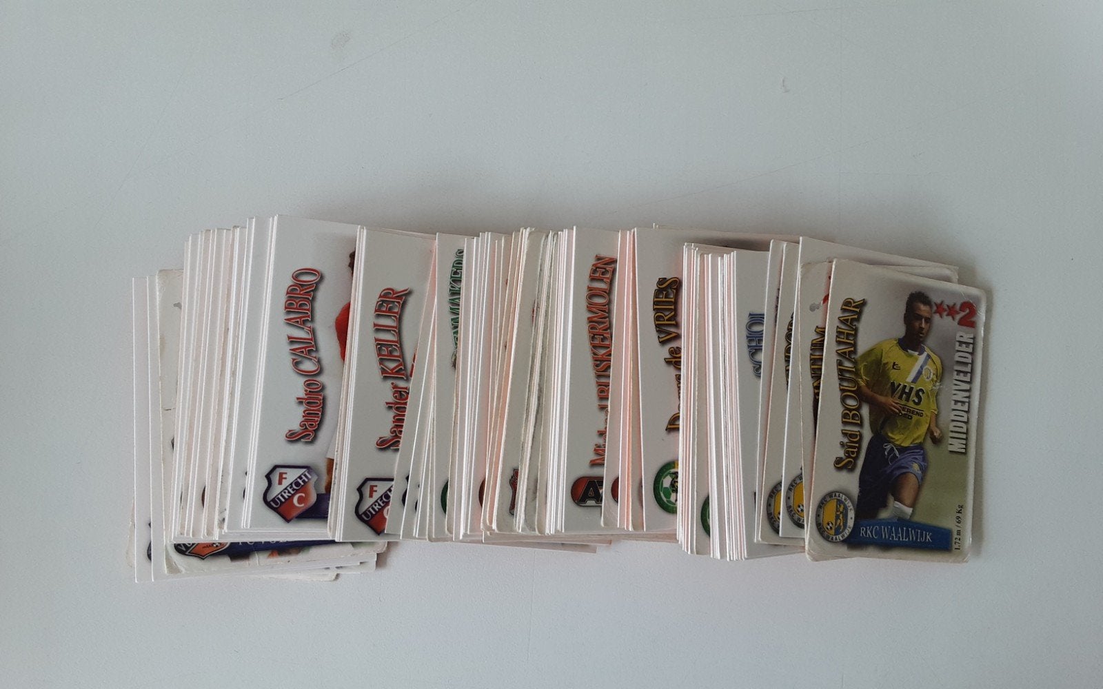 Voetbalplaatjes All Stars Trading Cards Game, Ophalen of Verzenden, Gebruikt, Overige binnenlandse clubs, Spelerskaart