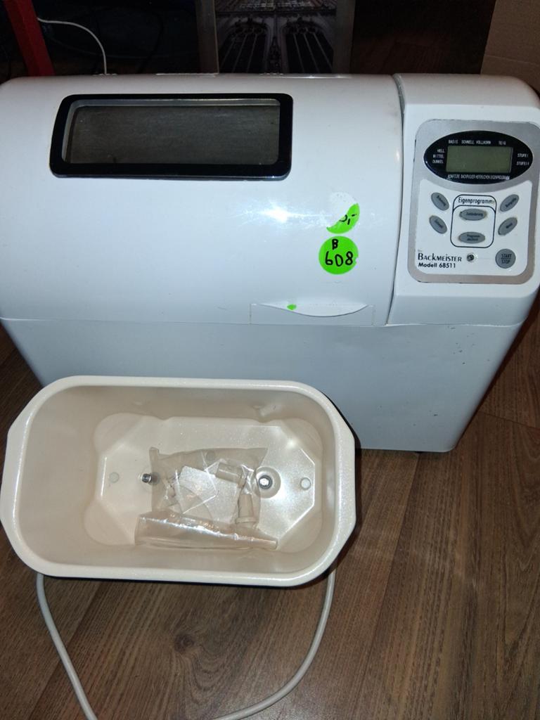 Backmeister Broodbakmachine Model 68511 - Zo goed als nieuw, Witgoed en Apparatuur, Broodbakmachines, Ophalen of Verzenden
