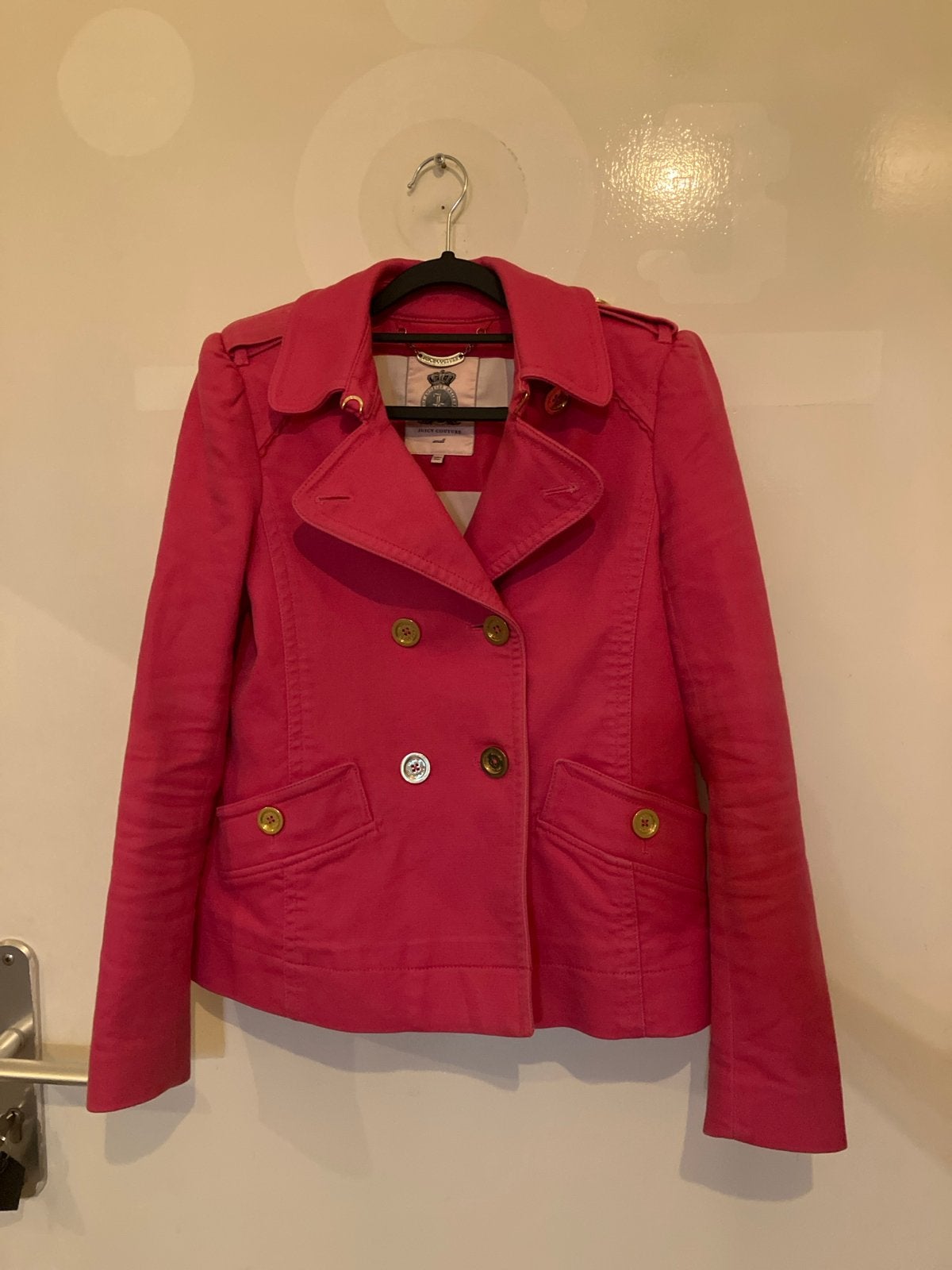 Juicy Couture roze jasje maat S, Kleding | Dames, Ophalen of Verzenden, Gedragen, Maat 36 (S), Roze