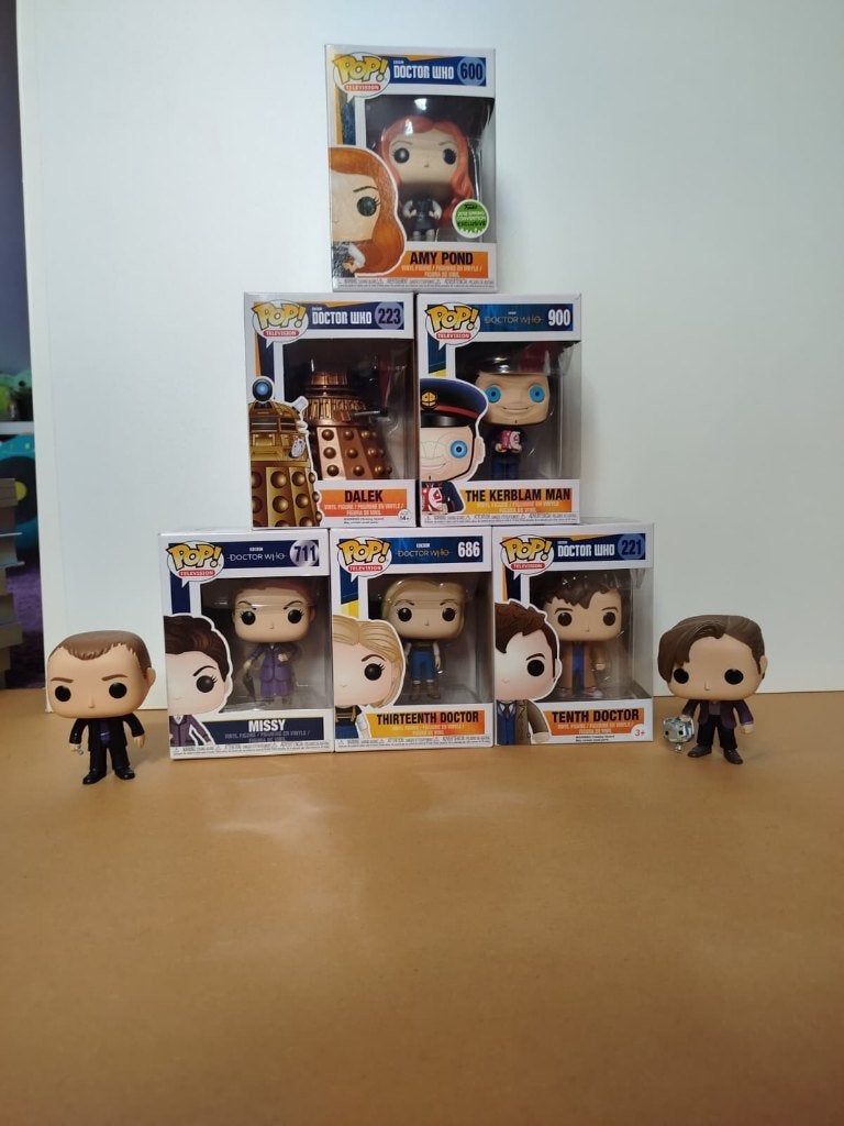 Funko pops Doctor Who 8x, Ophalen of Verzenden, Zo goed als nieuw