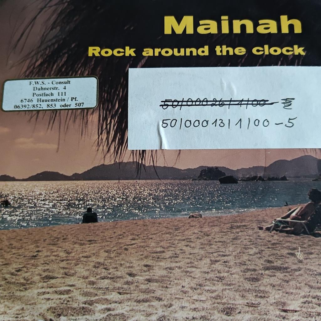 Mainah - Rock around the clock, Ophalen of Verzenden, Gebruikt, 7 inch
