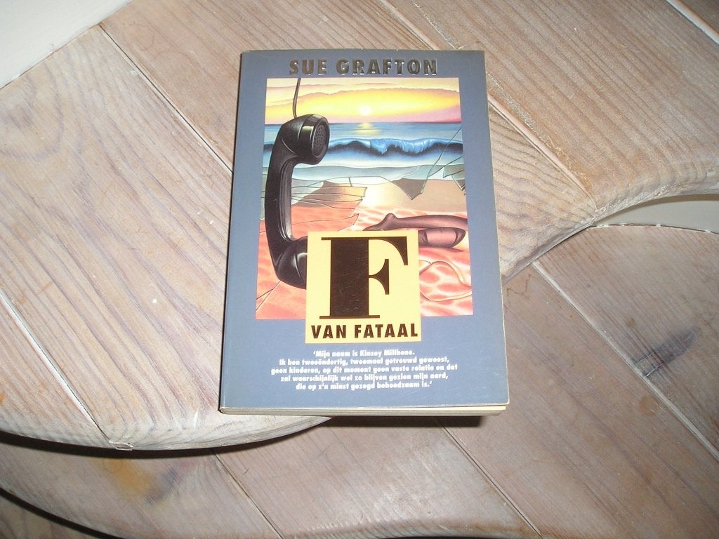 Sue Grafton - F van fataal, Boeken, Ophalen of Verzenden, Gelezen, Sue Grafton