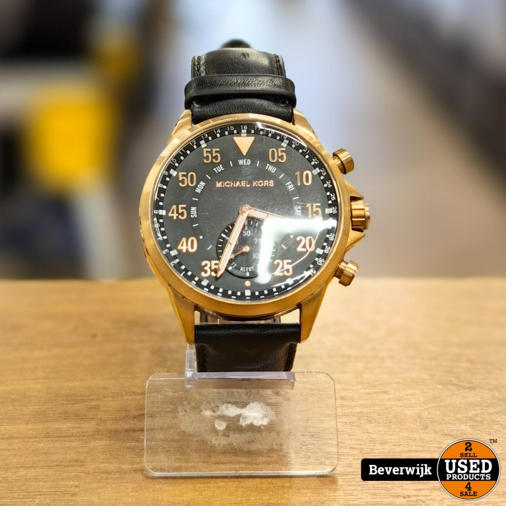 Michael Kors MKT4007 Heren Horloge | Goud - Netjes, Michael Kors, Gebruikt, Support@michaelkors.com, 11 West 42nd Street
New York, NY 10036
United States