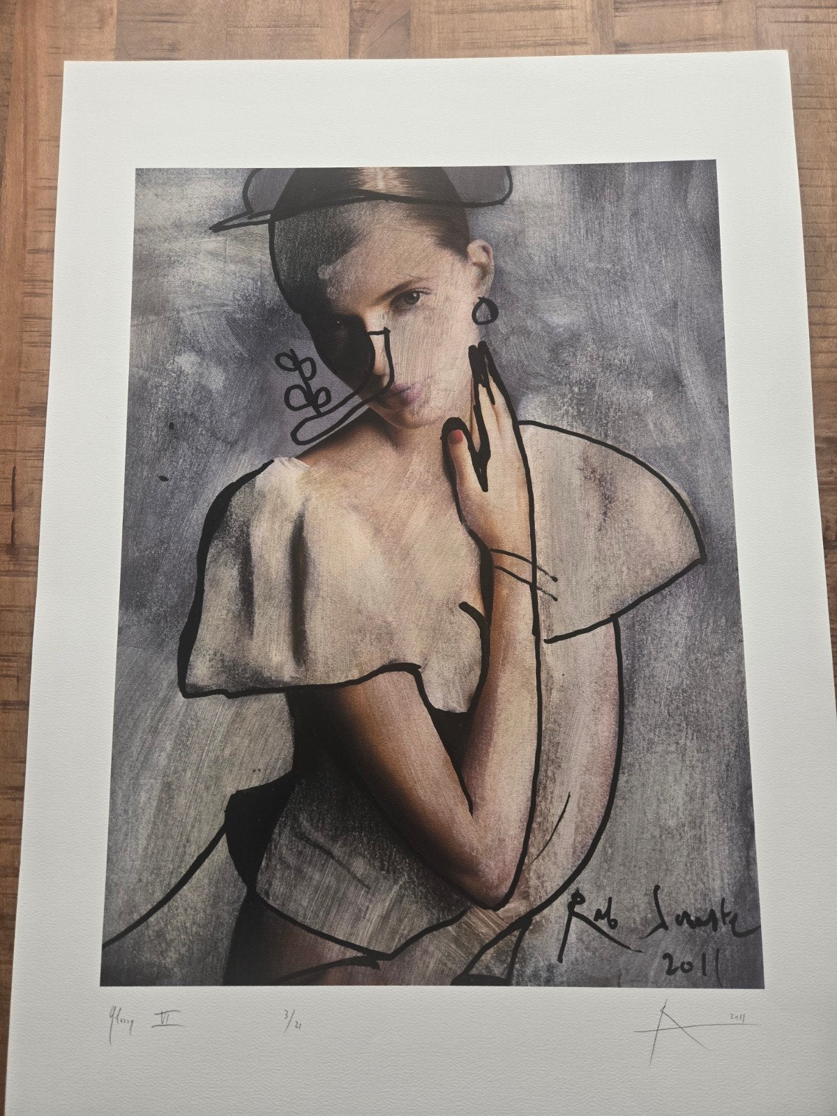 Glossy VI Rob Scholte, Antiek en Kunst, Ophalen of Verzenden