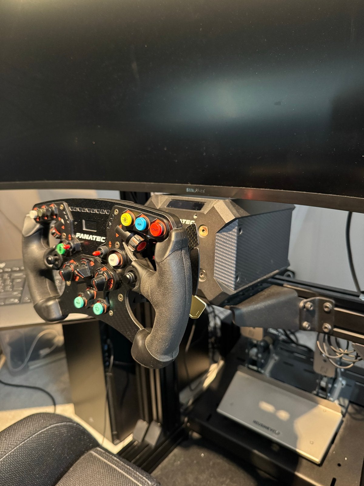 Super staat Fanatec DD2 + Formula V2 Stuur + Kill switch, Ophalen of Verzenden, Overige merken, Gebruikt
