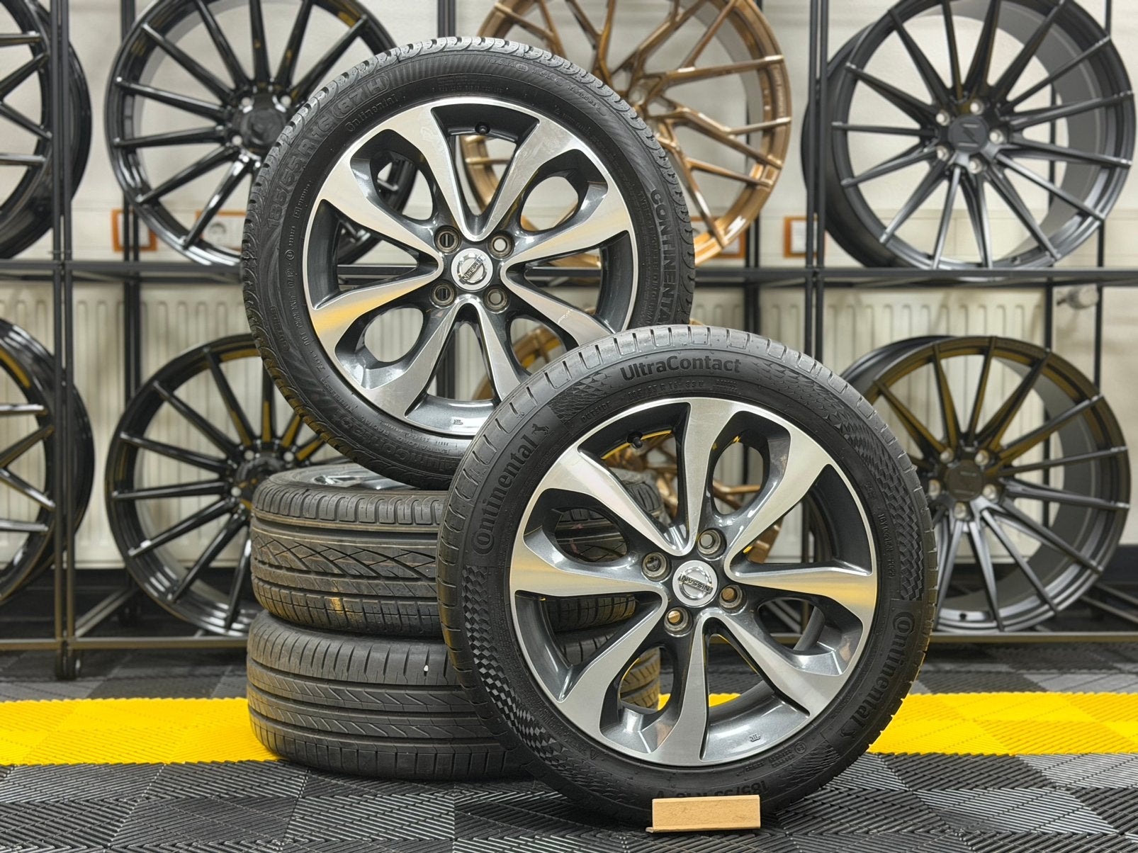 16 Inch 4x100 Gebruikte Originele Set Nissan Micra Etc, Ophalen, Gebruikt, Velg(en), 16 inch