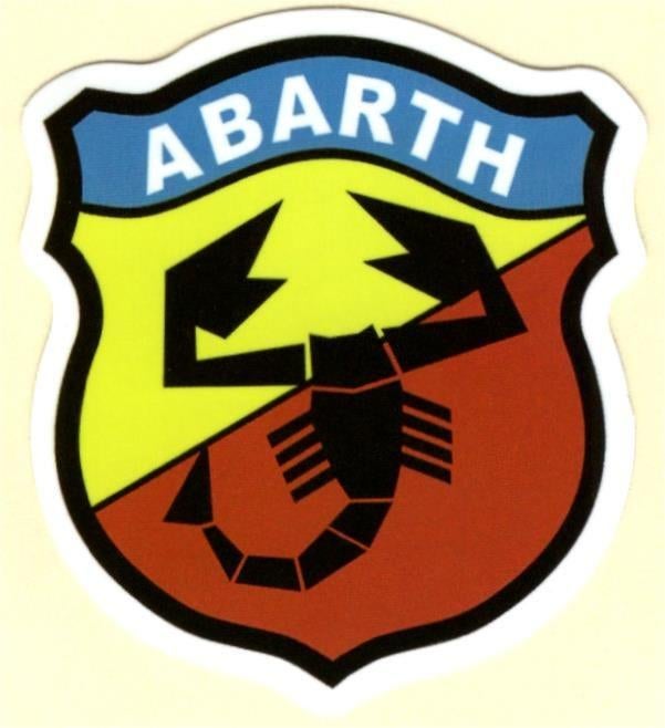 Fiat Abarth sticker #7, Auto diversen, Autostickers, Ophalen of Verzenden