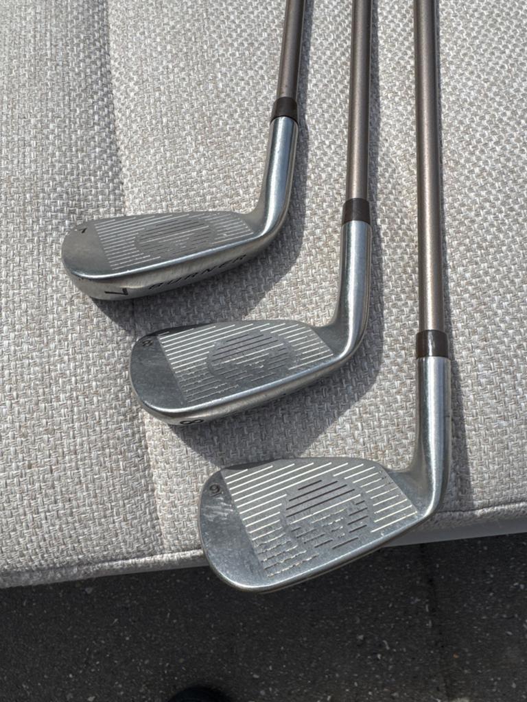 TaylorMade Golfclubs - Set van 6 ijzers, Ophalen of Verzenden, Gebruikt, Set, Overige merken