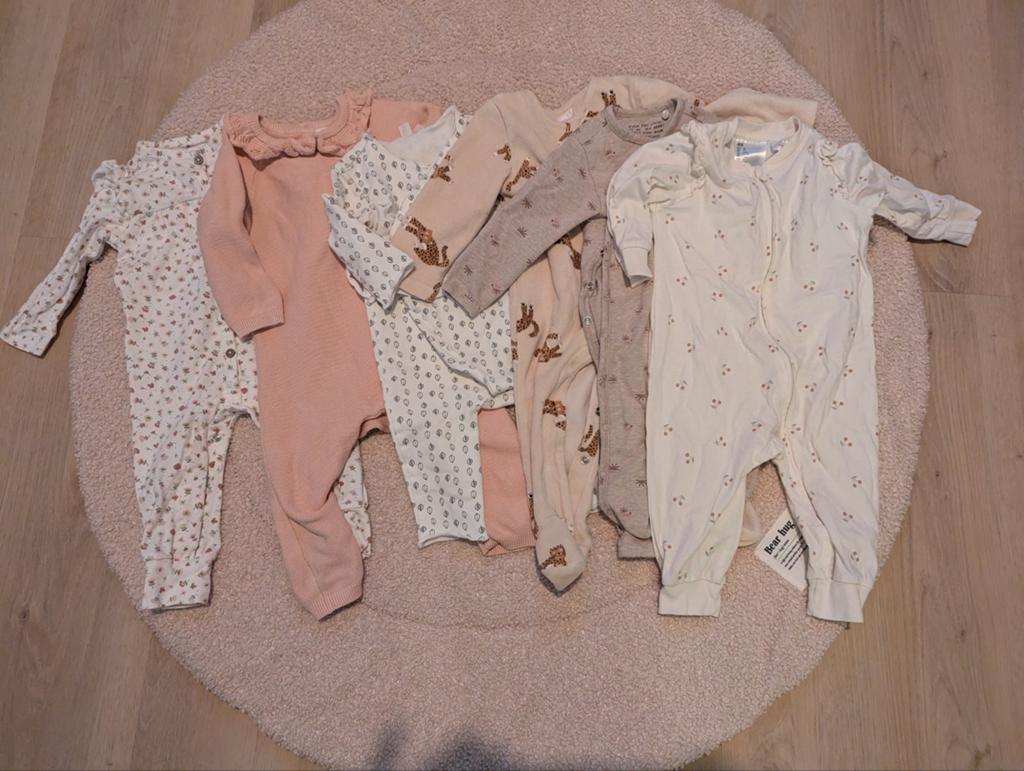 Pakket 6 Luxe Boxpakjes Maat 68 (o.a. Noppies, Bess, HEMA), Ophalen of Verzenden, Zo goed als nieuw, Maat 68