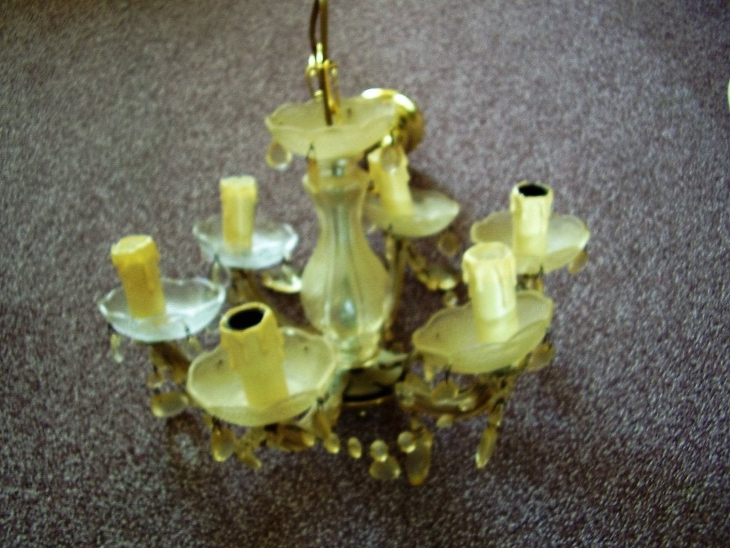 kroonluchter lamp hanglamp licht gls kristal decoratie sfeer, Ophalen of Verzenden, Zo goed als nieuw, Overige materialen, Moderna