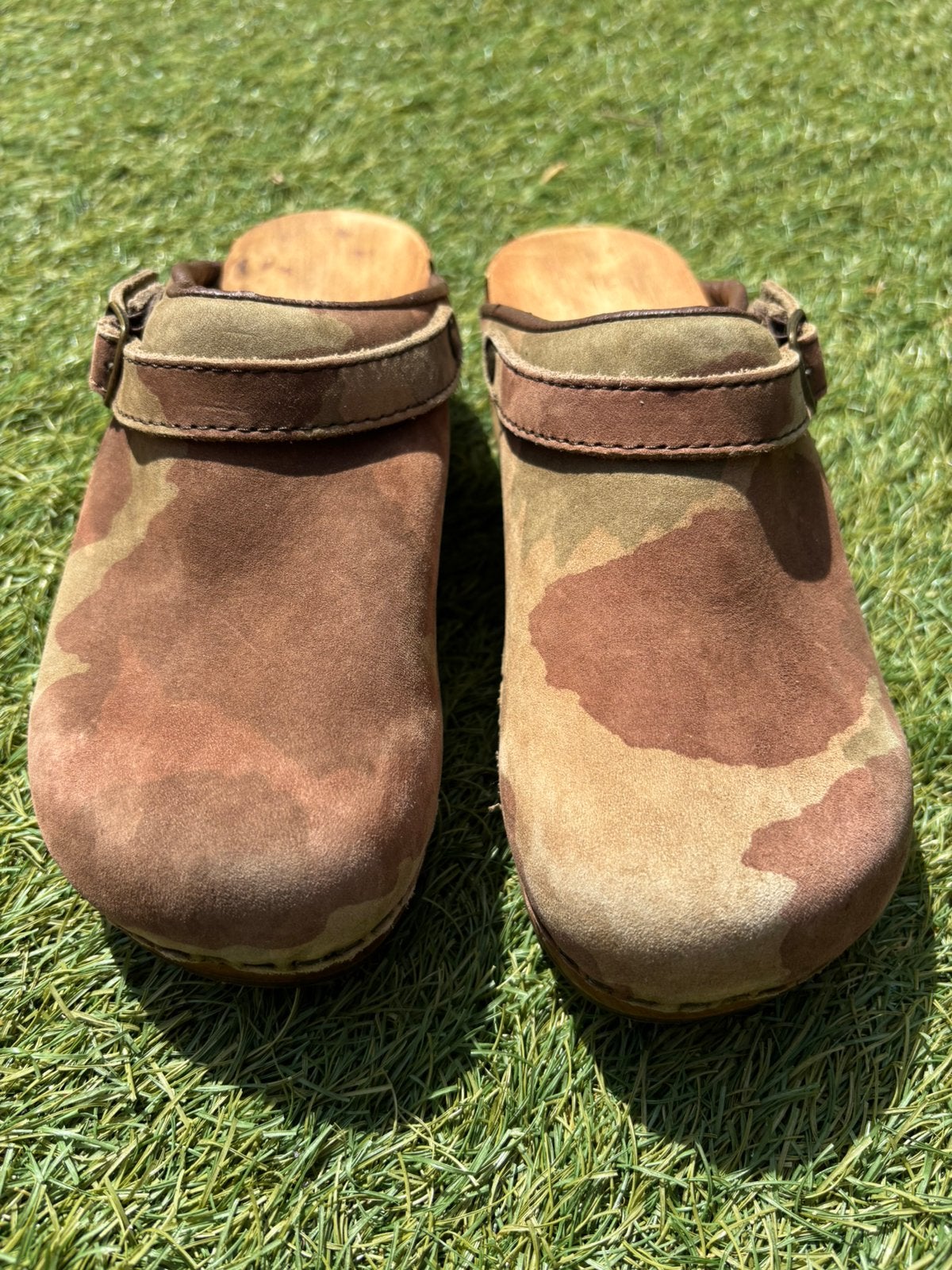 Sanita klompen camouflage maat 34, Ophalen of Verzenden, Zo goed als nieuw, Jongen of Meisje, Laarzen
