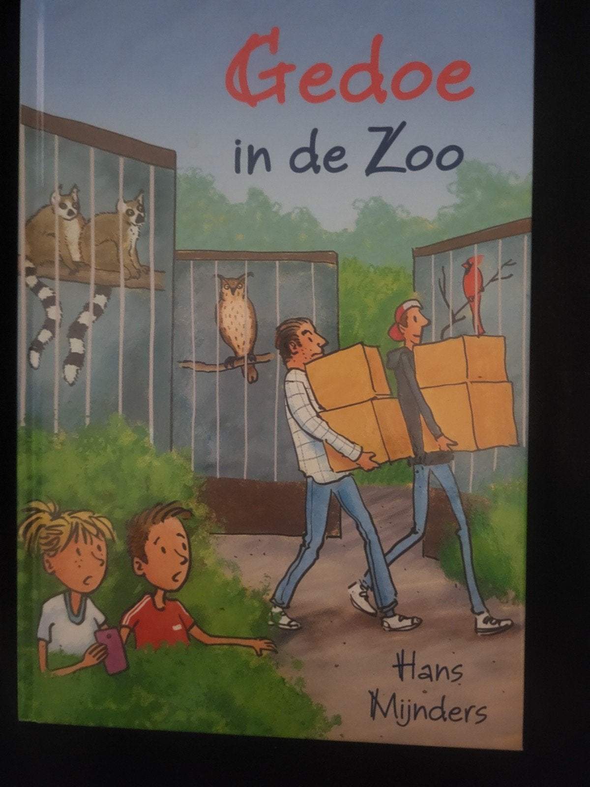 Gedoe in de Zoo - Hans Mijnders (Kinderboek), Boeken, Ophalen of Verzenden, Nieuw, Hans Mijnders, Fictie algemeen