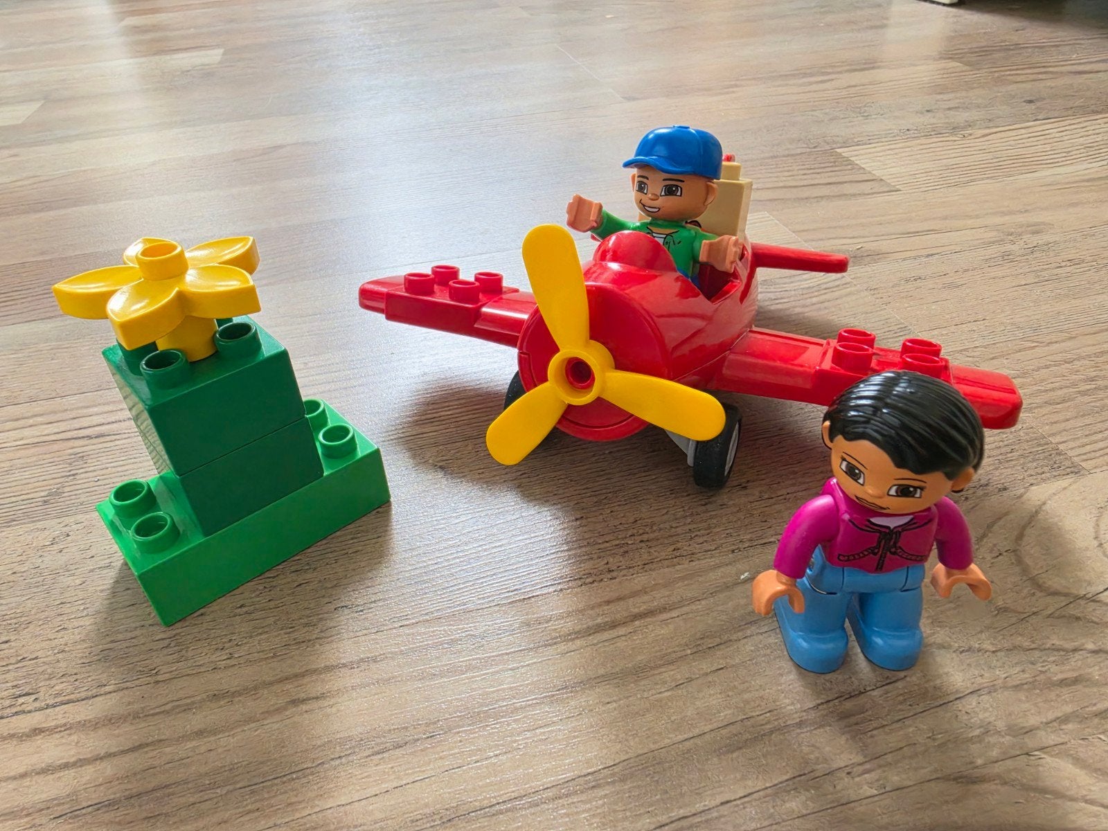 Lego Duplo 5592 Mijn eerste vliegtuig, Ophalen of Verzenden, Zo goed als nieuw, Compleet, Duplo