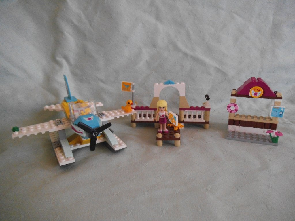 lego friends heart lake vliegtuig, Kinderen en Baby's, Speelgoed | Duplo en Lego, Gebruikt, Lego, Friends, Ophalen of Verzenden