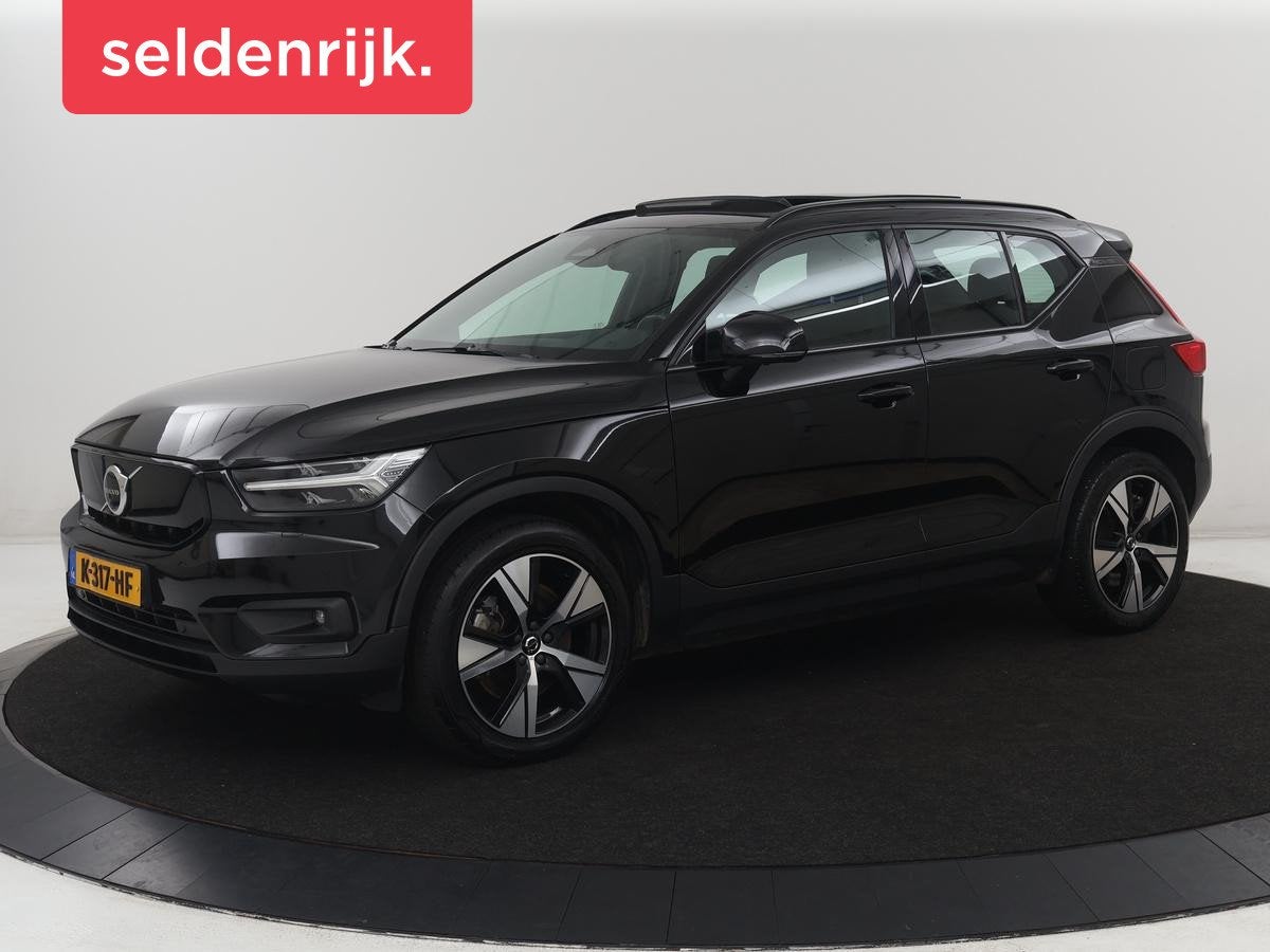 Volvo XC40 Recharge P8 AWD R-Design | SOH 91% | Panoramadak, Auto's, Volvo, Gebruikt, Automatische klimaatregeling, Zwart, Origineel Nederlands