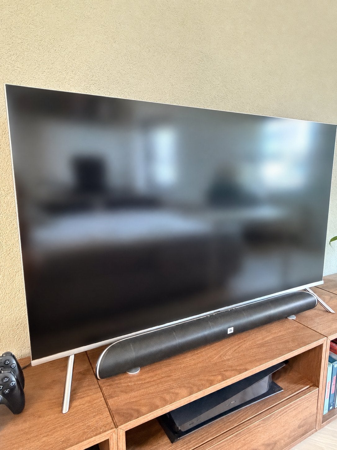 Samsung QLED 4K TV - 49 inch (incl wall mount), Ophalen, QLED, 50 Hz, Zo goed als nieuw