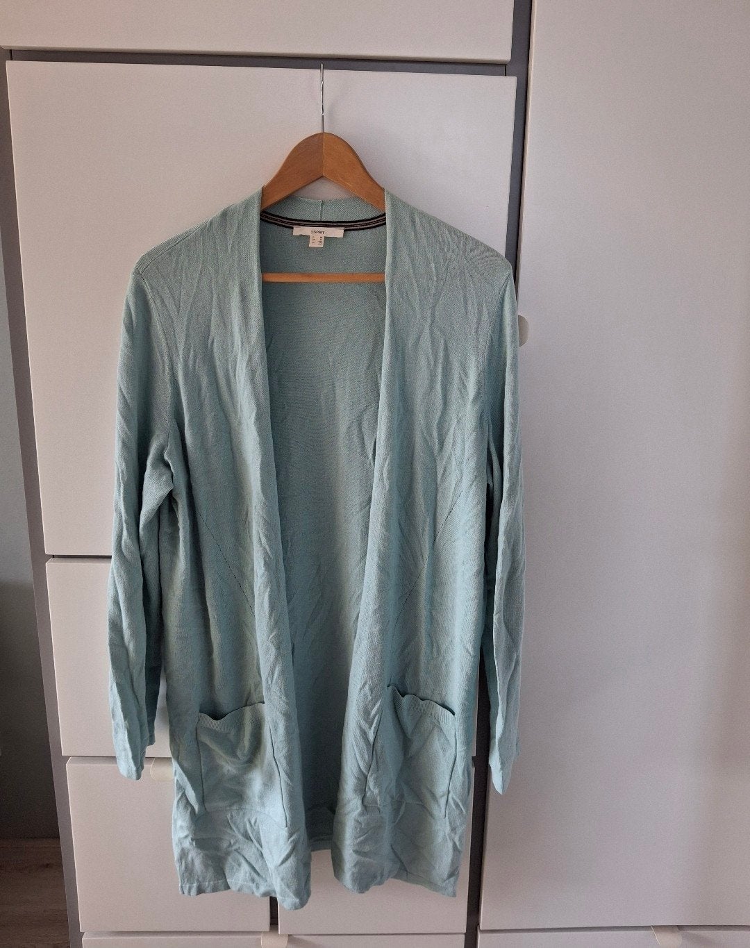 Esprit lang vest mintgroen maat XL, Kleding | Dames, Maat 46/48 (XL) of groter, Ophalen of Verzenden, Zo goed als nieuw, Groen