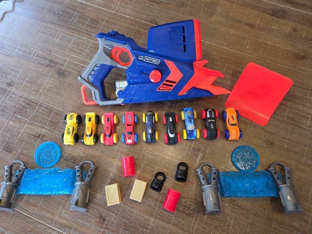 Nerf Nitro, Ophalen of Verzenden, Zo goed als nieuw
