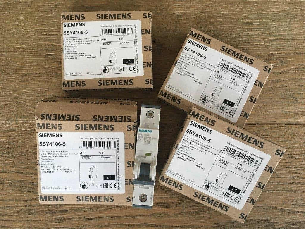 Siemens installatie automaat magneet schak. hulprelais nieuw, Ophalen of Verzenden, Nieuw, Overige typen