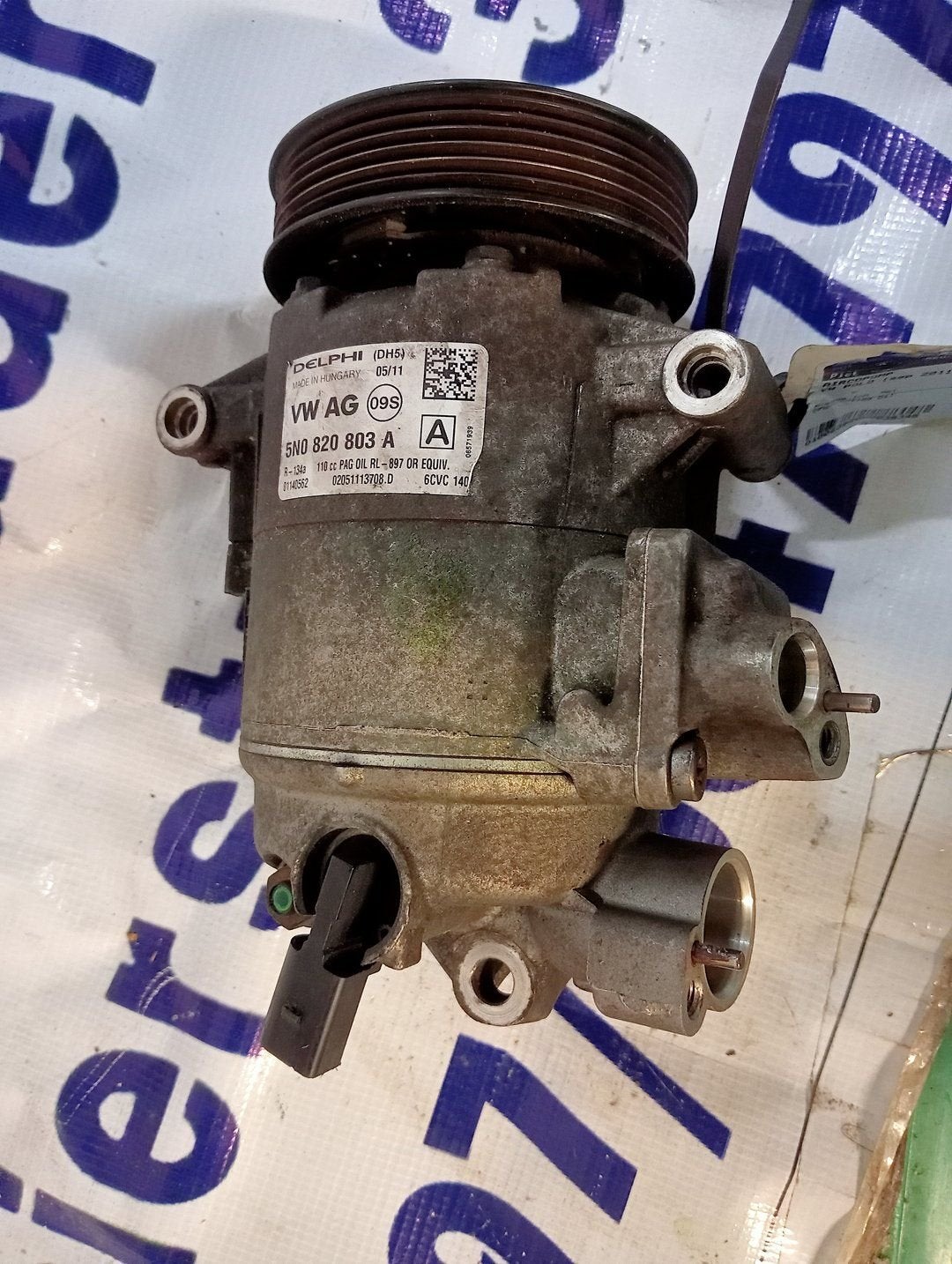 Aircopomp van een Volkswagen Polo, Auto-onderdelen, Airco en Verwarming, Gebruikt, -, Volkswagen, -