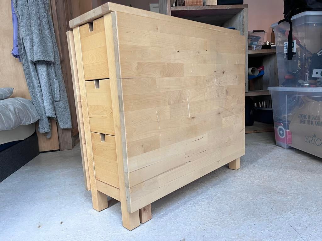 Norden Klaptafel Ikea, Ophalen, Gebruikt, Rechthoekig, 50 tot 100 cm