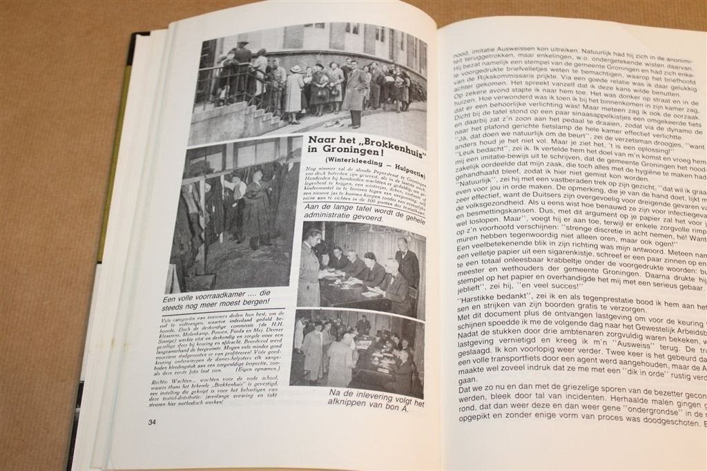 De Nachtmerrie van 1940-1945 — Stad Groningen in WOII, Ophalen of Verzenden, Gelezen