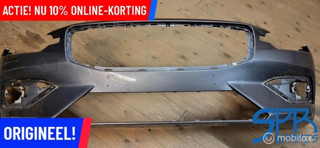 VOLVO V60 S60 III 2018-2024 VOORBUMPER 31690589 Voor BUMPER, Gebruikt, Ophalen of Verzenden, Volvo, Volvo
