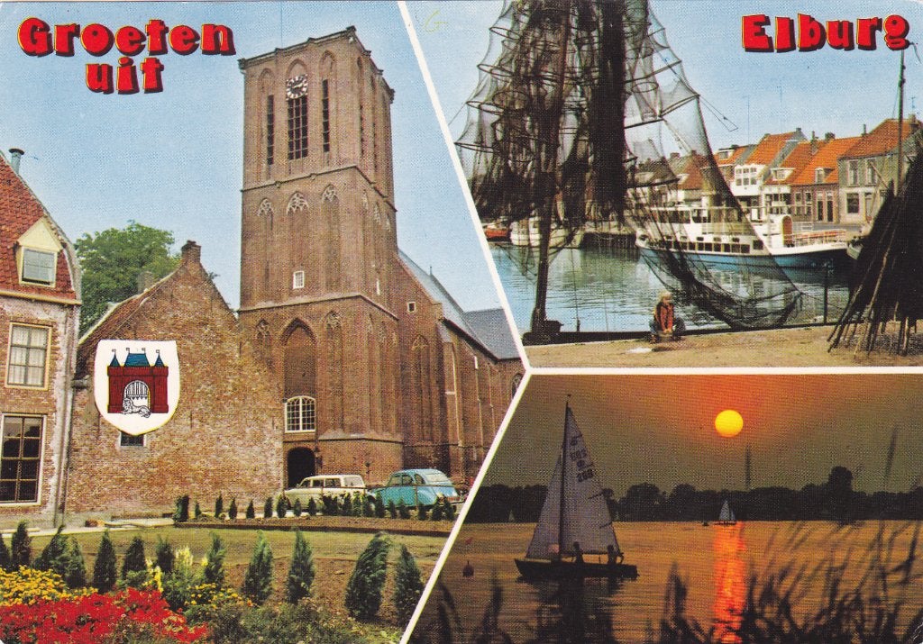 Elburg - Groeten uit Elburg, Verzenden, 1960 tot 1980, Gelopen, Gelderland