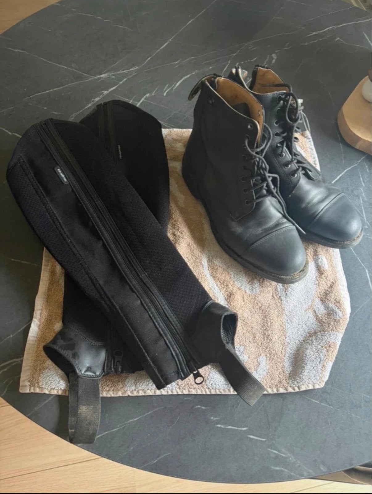 Fouganza rij schoenen en chaps, Ophalen of Verzenden, Schoeisel